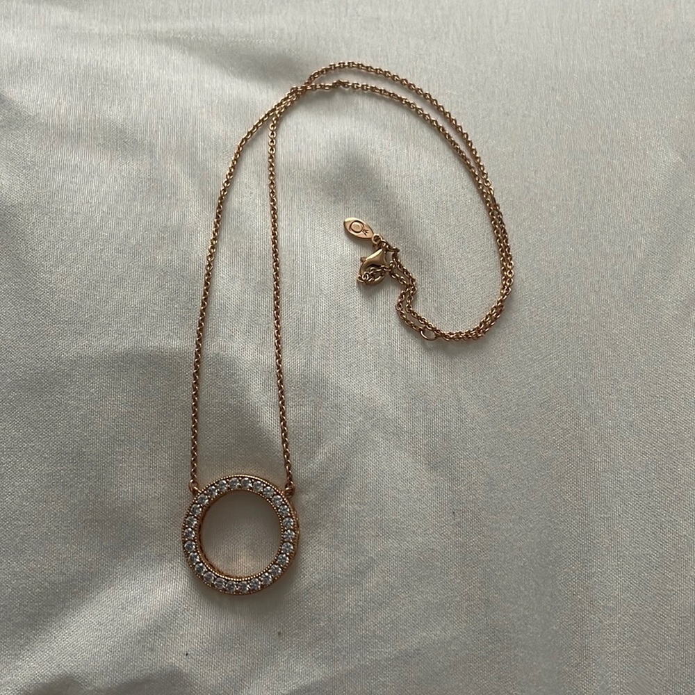 Pandora Circle of Sparkle Necklace